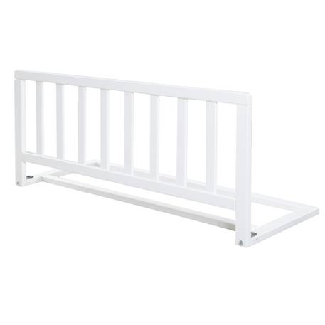Barrière de lit en bois - protection anti-chute sûre pour bébés et enfants Blanc+Bois naturel+Gris 1 - vertbaudet enfant 