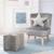 Coussin décoratif étoile pour chambre d'enfant roba style Bleu clair+Gris argenté+Rose pastel+Vert givré 12 - vertbaudet enfant 