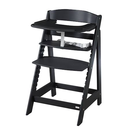 Tablette de chaise haute - plateau repas avec rebord sit up flex Beige délavé+Blanc+Bois naturel+Gris taupe+Noir 23 - vertbaudet enfant 