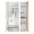 Armoire bébé 3 portes à fermeture douce lion Blanc / chêne artisan 5 - vertbaudet enfant 