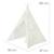 Tente de jeu indienne tipi + sac de transport Blanc cassé / beige 3 - vertbaudet enfant 
