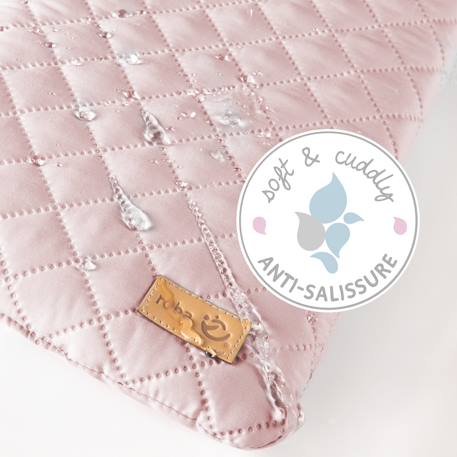 Matelas à langer déperlant et nettoyable roba style Bleu clair+Gris argenté+Rose pastel+Vert givré 11 - vertbaudet enfant 