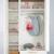 Armoire bébé 3 portes à fermeture douce ava Blanc / chêne artisan 4 - vertbaudet enfant 