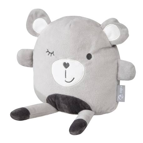Peluche et coussin réconfortant pour bébé lil cuties Gris argenté / ourson 1 - vertbaudet enfant 