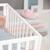 Drap housse extensible 60x120 - 70x140  en coton bio safe asleep® Beige amande+Blanc+Blanc cassé / écru+Bleu clair/ bleu ciel+Bleu indigo+Gris argenté+Rose pastel+Vert givré 18 - vertbaudet enfant 