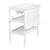 Table à langer avec baignoire 2en1 + matelas à langer déperlant Blanc / gris argenté 4 - vertbaudet enfant 