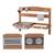Cuisine extérieure à suspendre en bois fsc® + 2 gobelets Gris+Teck 10 - vertbaudet enfant 