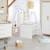 Chambre bébé évolutive complète - style scandinave avec soft-close finn Blanc / chêne doré 2 - vertbaudet enfant 