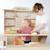 Marchande enfant en bois à 6 tiroirs little shop Naturel / sans accessoires 3 - vertbaudet enfant 