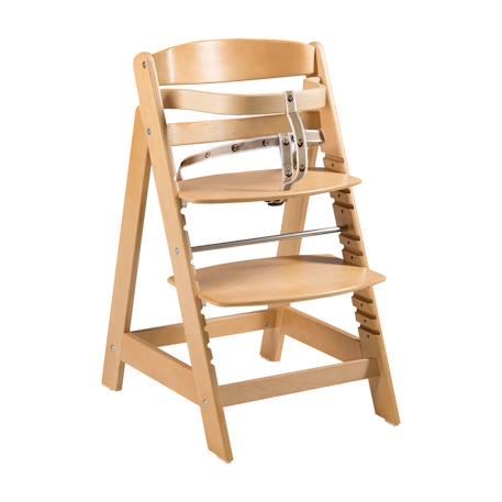 Chaise haute évolutive ingénieuse sit up click Blanc+Bois naturel+Gris taupe 7 - vertbaudet enfant 