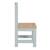 Set table et 2 chaises enfant aspect bois woody Blanc / aspect bois+Gris taupe / aspect bois 12 - vertbaudet enfant 
