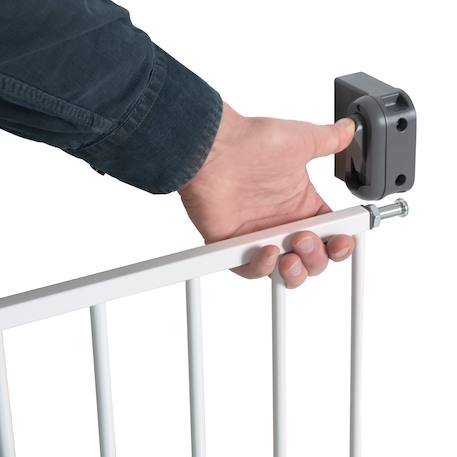 Barrière de sécurité réglable pour portes et escaliers Blanc 3 - vertbaudet enfant 
