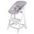 Chaise haute évolutive born up avec transat déperlant et inclinable roba style Blanc - gris argenté+Blanc - vert givré+Naturel - gris argenté+Naturel - vert givré 3 - vertbaudet enfant 