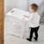 Bureau d'écolier avec rangement intégré et chaise Blanc 2 - vertbaudet enfant 