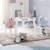 Set table et 2 chaises enfant avec pieds en bois massif Blanc+Blanc et naturel+Gris et naturel 4 - vertbaudet enfant 