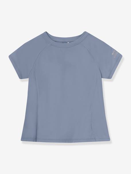 T-shirt fonctionnel MATLOIS avec effet rafraîchissant bleu ardoise+bleu grisé+lilas 3 - vertbaudet enfant 