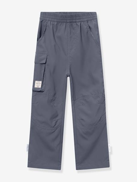 Pantalon Outdoor enfant MATADVENTURE bleu foncé+sable 1 - vertbaudet enfant 