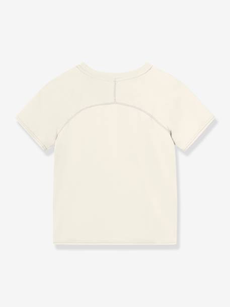 T-shirt fonctionnel MATBJERGI avec effet rafraîchissant bleu pâle+écru+jaune pastel 4 - vertbaudet enfant 