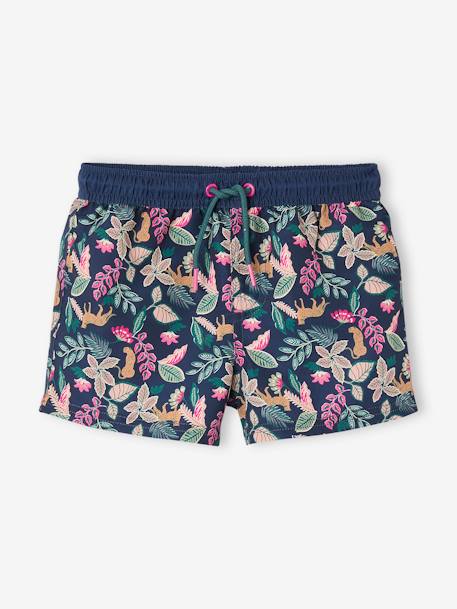 Short de bain imprimé garçon Capsule famille encre 3 - vertbaudet enfant 