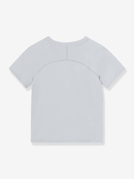 T-shirt fonctionnel MATBJERGI avec effet rafraîchissant bleu pâle+écru+jaune pastel 2 - vertbaudet enfant 