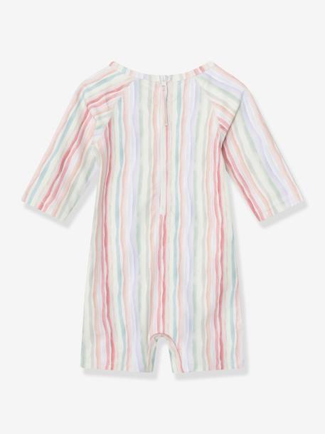 Maillot de bain pour bébé fille avec manches 3/4 MATGOLDIE lavande+multicolore 4 - vertbaudet enfant 