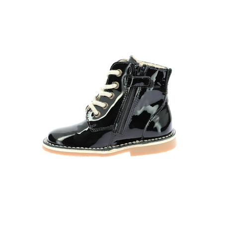 Bottillons enfant abotine Camel+Noir+Noir vernis 13 - vertbaudet enfant 