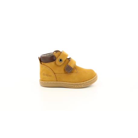 Bottillons enfant tackeasy Camel marron 2 - vertbaudet enfant 