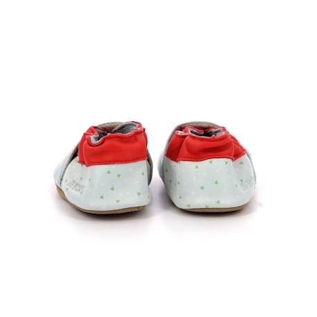 Chaussons bébé relax croco Bleu ciel 4 - vertbaudet enfant 