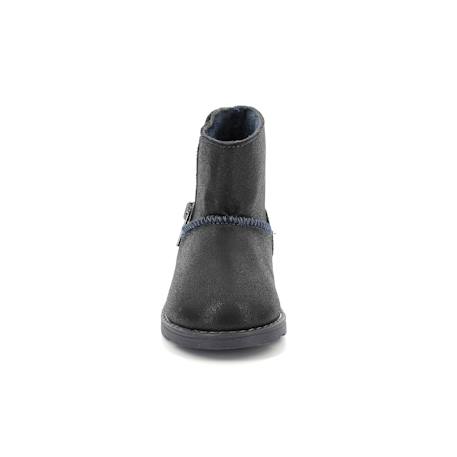 Boots enfant aldize Bordeaux+Marine+Noir 11 - vertbaudet enfant 