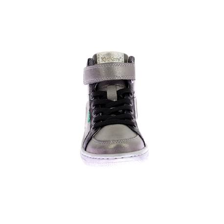 Sneakers hautes enfant lolastic Argent noir 5 - vertbaudet enfant 