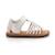 Sandales bébé divslim Blanc irise 2 - vertbaudet enfant 