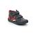 Sneakers hautes tifun Gris bleu+Noir jaune+Rouge/gris 11 - vertbaudet enfant 
