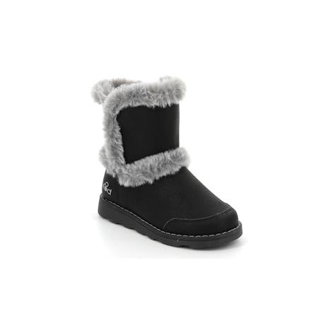 Boots enfant aldouxa Noir metal 1 - vertbaudet enfant 