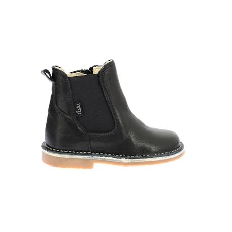 Boots enfant abostic Camel+Noir 7 - vertbaudet enfant 