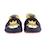 Chaussons bébé king dog Marine beige clair 5 - vertbaudet enfant 