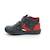 Sneakers hautes tifun Gris bleu+Noir jaune+Rouge/gris 14 - vertbaudet enfant 