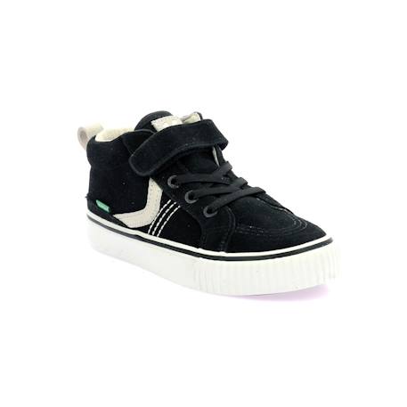 Sneakers hautes enfant kickslida Noir 1 - vertbaudet enfant 