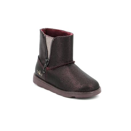 Boots enfant aldize Bordeaux+Marine+Noir 1 - vertbaudet enfant 