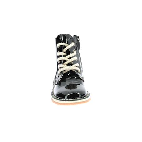 Bottillons enfant abotine Camel+Noir+Noir vernis 14 - vertbaudet enfant 