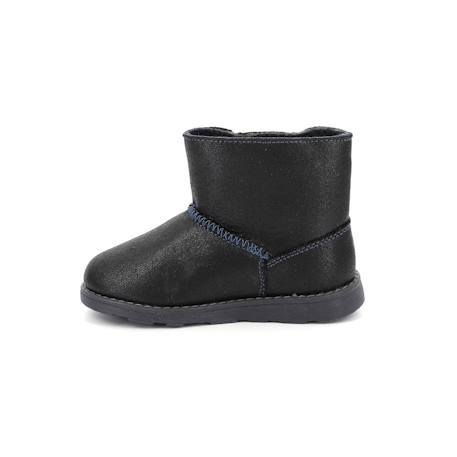 Boots enfant aldize Bordeaux+Marine+Noir 10 - vertbaudet enfant 