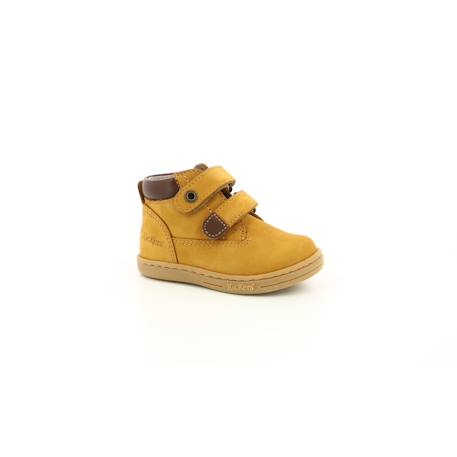 Bottillons enfant tackeasy Camel marron 1 - vertbaudet enfant 