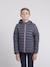 Doudoune légère capuche zilling garçon Bordeaux+Gris+Kaki 5 - vertbaudet enfant 