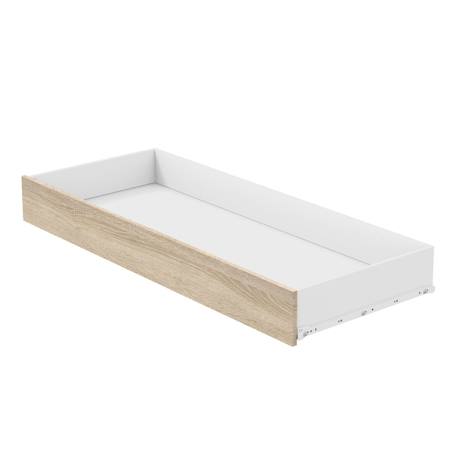 Tiroir pour lit bébé évolutif - access Blanc+Marron/blanc 6 - vertbaudet enfant 