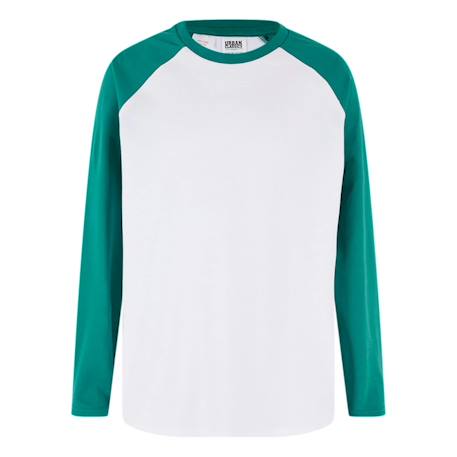 T-shirts coton Blanc / noir / vert 4 - vertbaudet enfant 