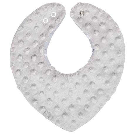 Bavoir bandana cache-cou réversible stella Blanc / bleu+Blanc / ecru+Blanc / gris+Blanc / rose+Gris+Gris/bleu+Gris/rose 26 - vertbaudet enfant 