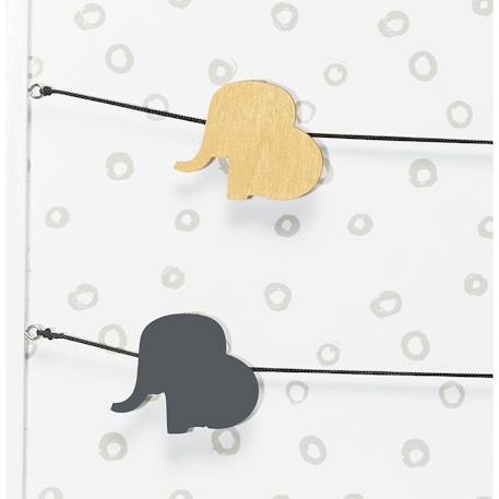 Pèle-mêle photos en bois - eli & zeli Blanc 3 - vertbaudet enfant 