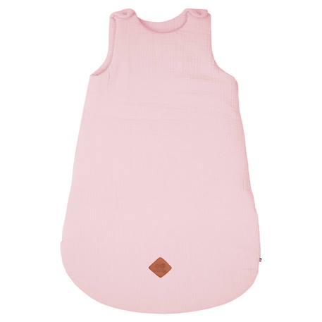 Gigoteuse sans manches en gaze de coton jeanne Beige+Blanc+Blanc à pois or+Bleu+Camel+Écru+Gris+Terracotta+Vert de gris+Vieux rose 33 - vertbaudet enfant 