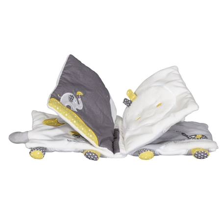 Livre d'eveil en polyester - babyfan Gris 3 - vertbaudet enfant 