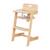 Chaise haute évolutive en bambou fsc® avec plateau repas nature up Anthracite - naturel+Blanc - naturel+Bois naturel 13 - vertbaudet enfant 