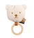 Hochet ours avec anneau en bois - orsino Beige/marron+Marron 1 - vertbaudet enfant 